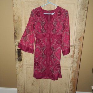 New York & Company Kimono Style Dress Size Large